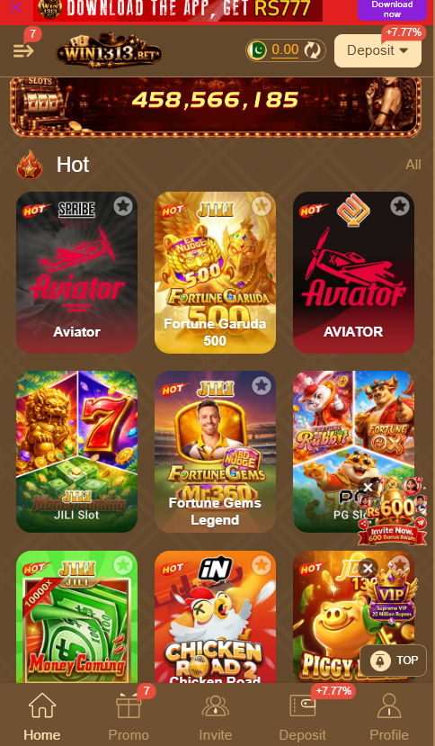 WIN1313 game