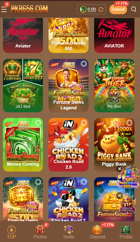PKR656 Game