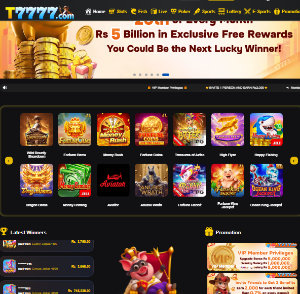 T7777 Game
