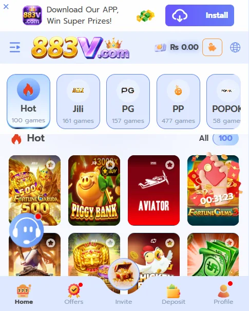 883V Game Apk