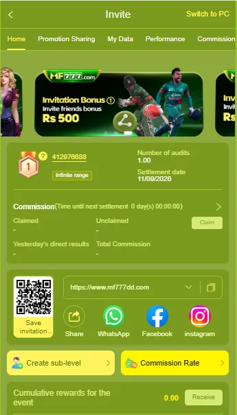 MF777 Game